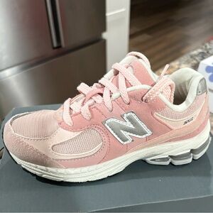 New Balance Pink and Gray sneakers